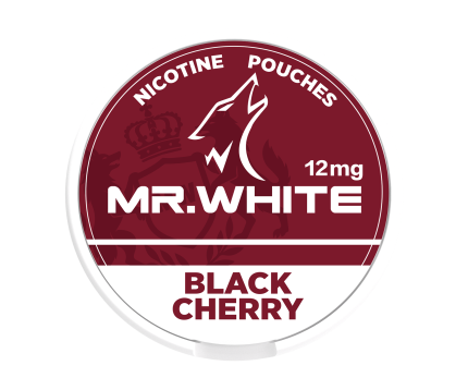 Mr.White 12mg Black Blueberry Nicotine Pouches
