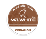 Mr. White 2mg Cinnamon Nicotine Gum - Premium Nicotine Gum Manufacturer