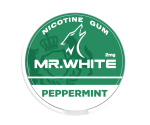 Mr. White 2mg Peppermint Nicotine Gum - Premium Nicotine Gum Manufacturer