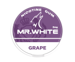 Mr. White 5mg Grape Nicotine Gum - Leading Nicotine Gum Manufacturer