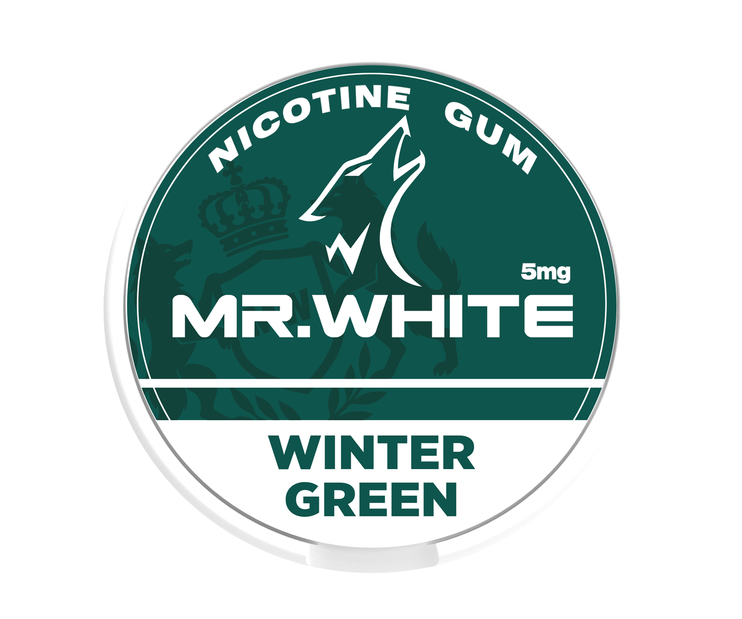 GUM-5mg WINTER GREEN 03-min Mr.White 4mg Winter Green Nicotine Gum - Premium Nicotine Gum Manufacturer