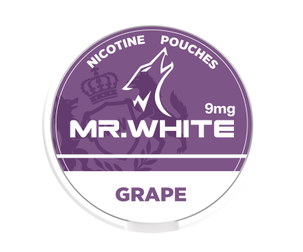Mr.White 9mg Grape Nicotine Pouches