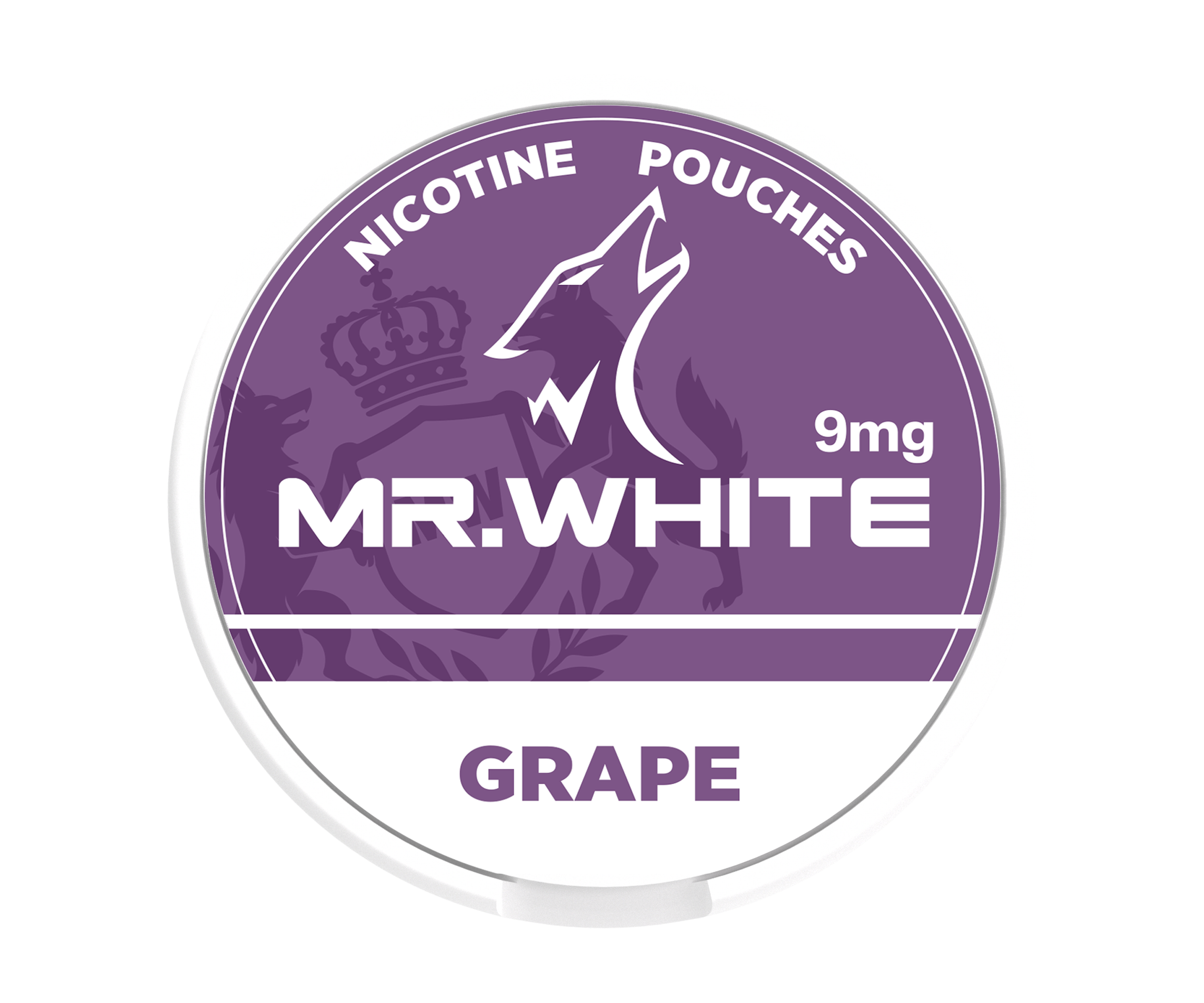 Grape 9mg (1) Mr.White 9mg Grape Nicotine Pouches