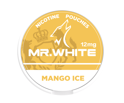 Mr.White 12mg Mango Ice Nicotine Pouches