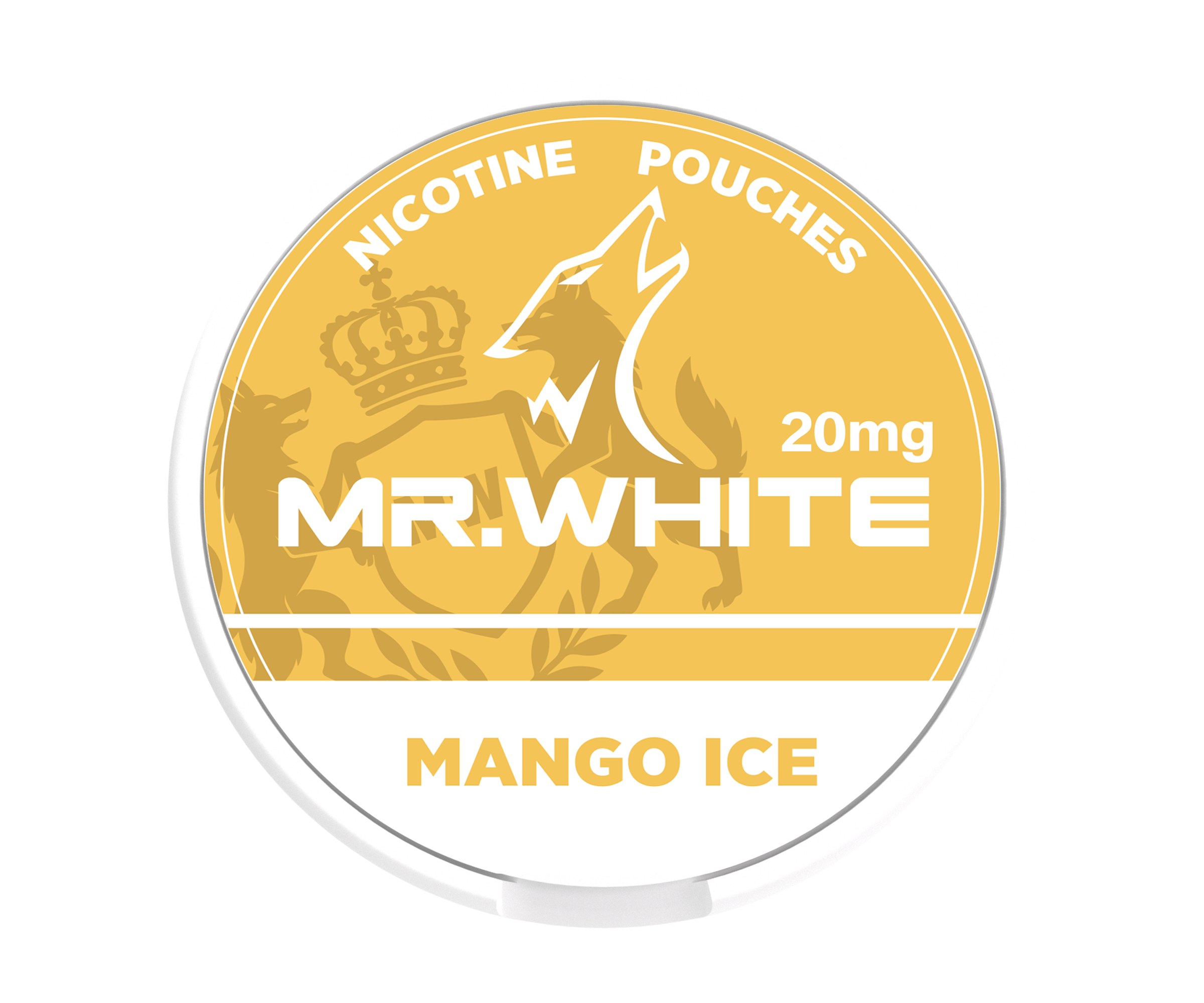 Mango ice 20mg (1) Mr.White 20mg Mango Ice Nicotine Pouches