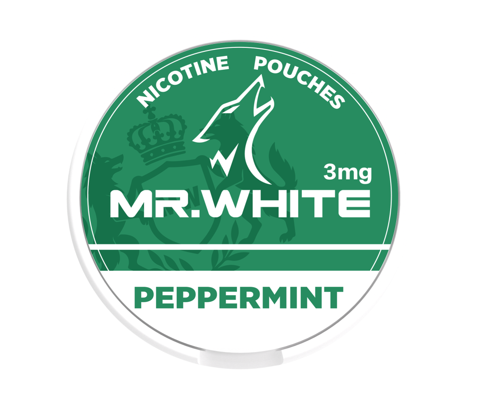 Mr.White 3mg Peppermint Nicotine Pouches
