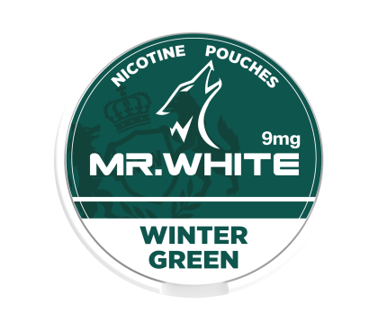Mr.White 9mg Winter Green Nicotine Pouches