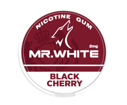 Mr. White 2mg Blackberry Nicotine Gum - Premier Nicotine Gum Manufacturer